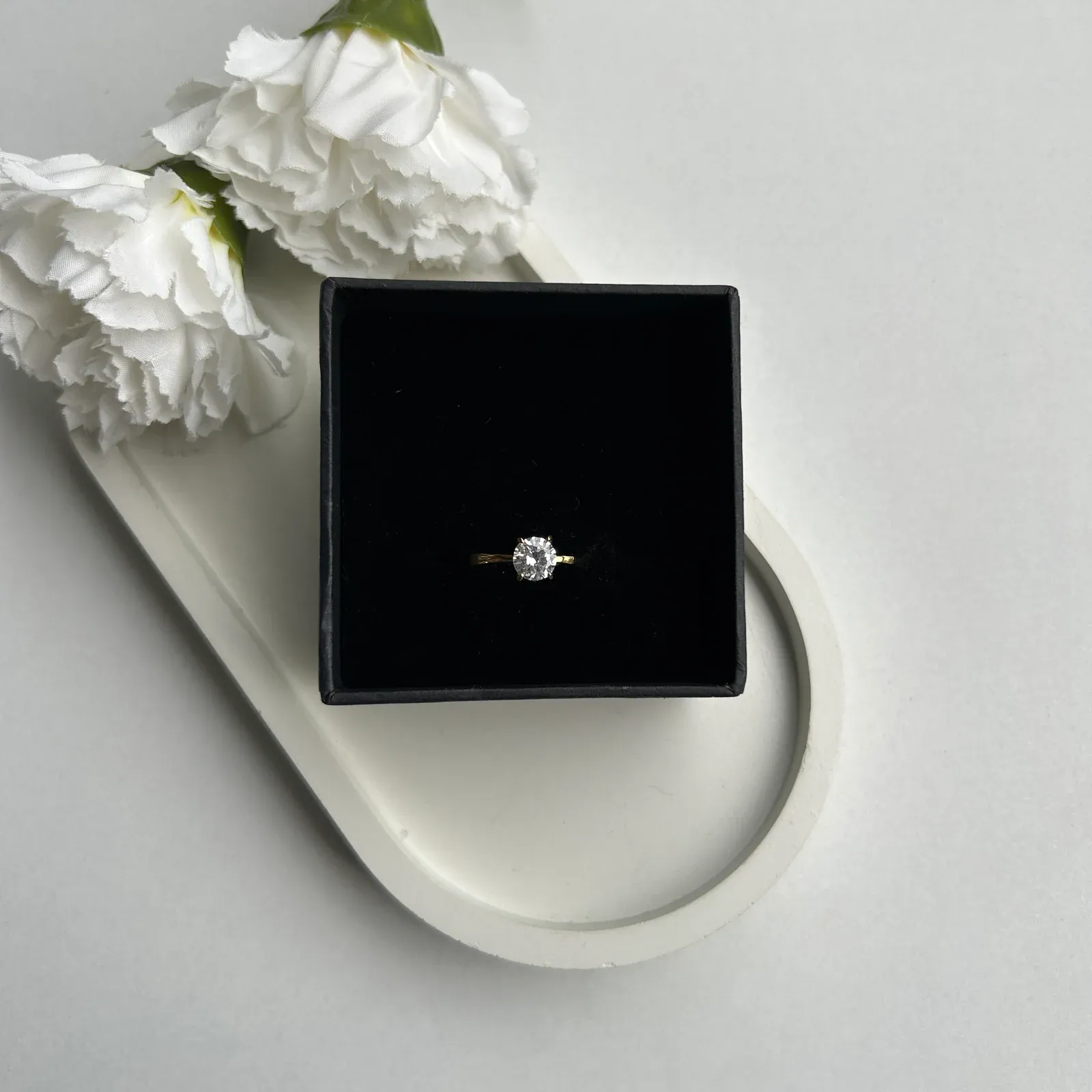 18K GOLD-PLATED RING